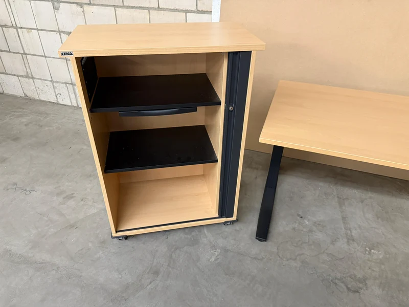 Ceka Buche mobiler Aktenschrank