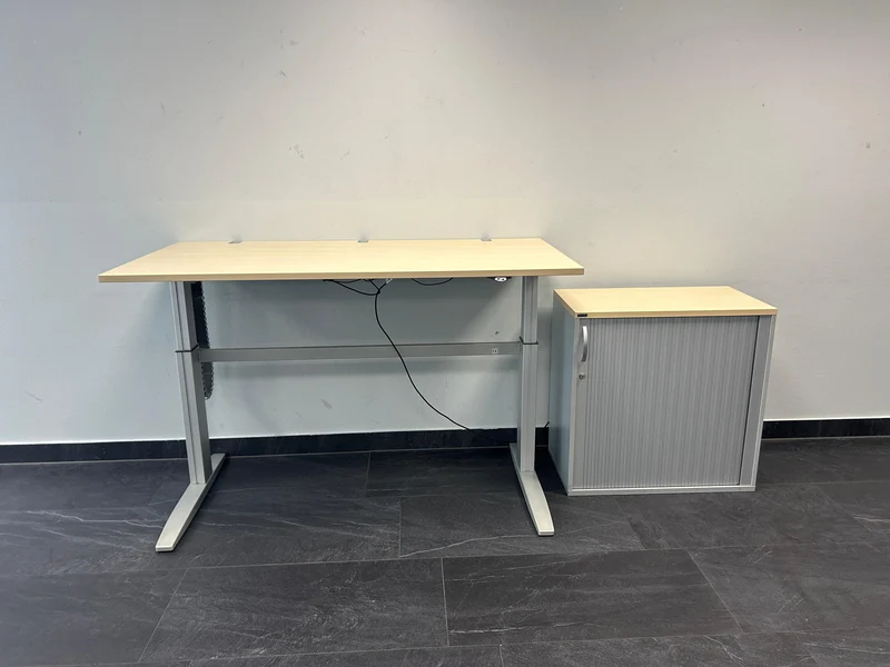 Ceka Sideboard Ahorn/Silber