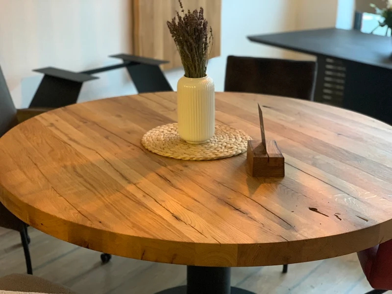 Esstisch Säulo Rund