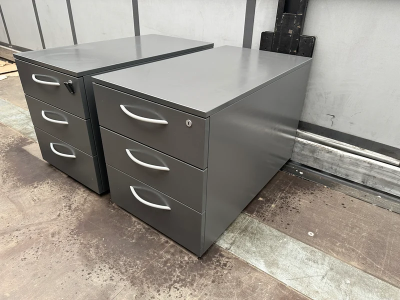 Steelcase Rollcontainer Anthrazit