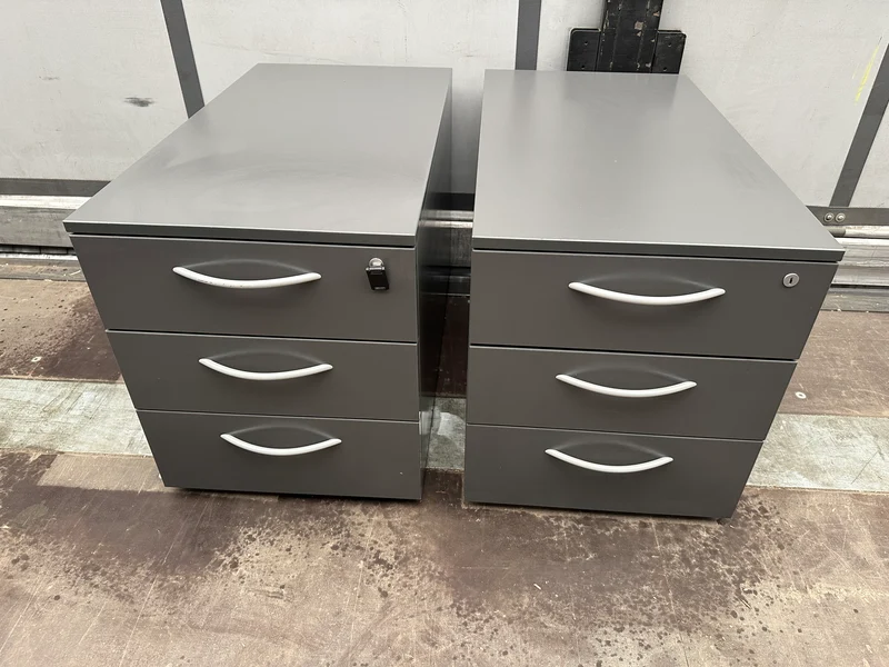 Steelcase Rollcontainer Anthrazit