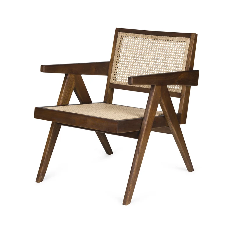 Sessel Easy Lounge Chair Dunkelbraun - Detjer