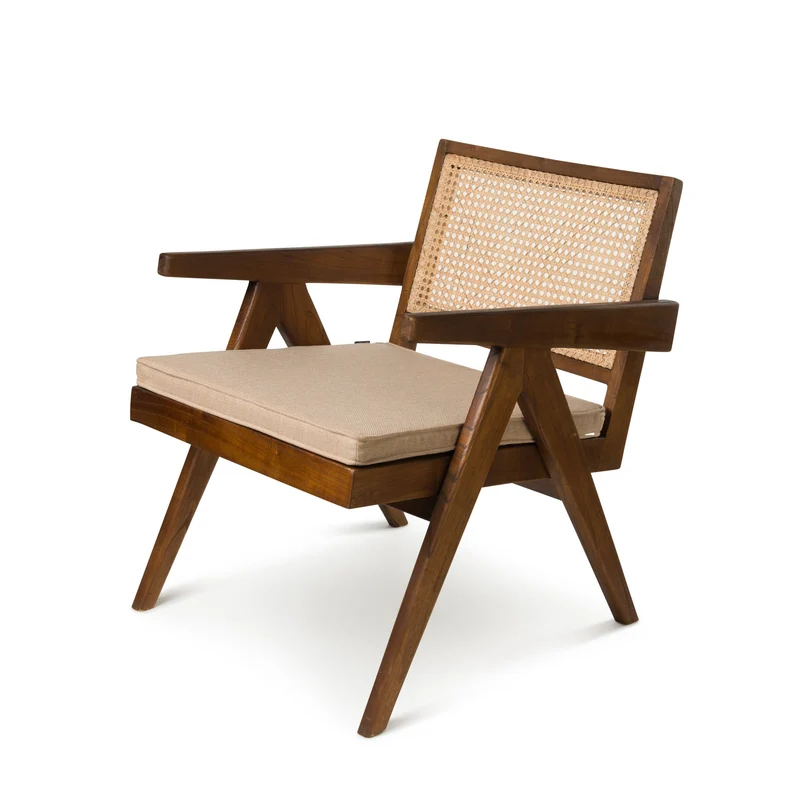 Sessel Easy Lounge Chair Dunkelbraun - Detjer