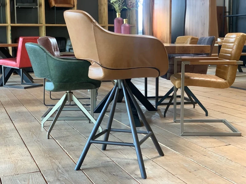 Barhocker Leder Drehfunktion 182DS