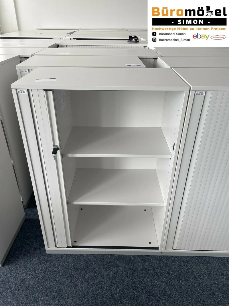 Steelcase manuell Höhenverstellbarer Schreibtisch Weiß