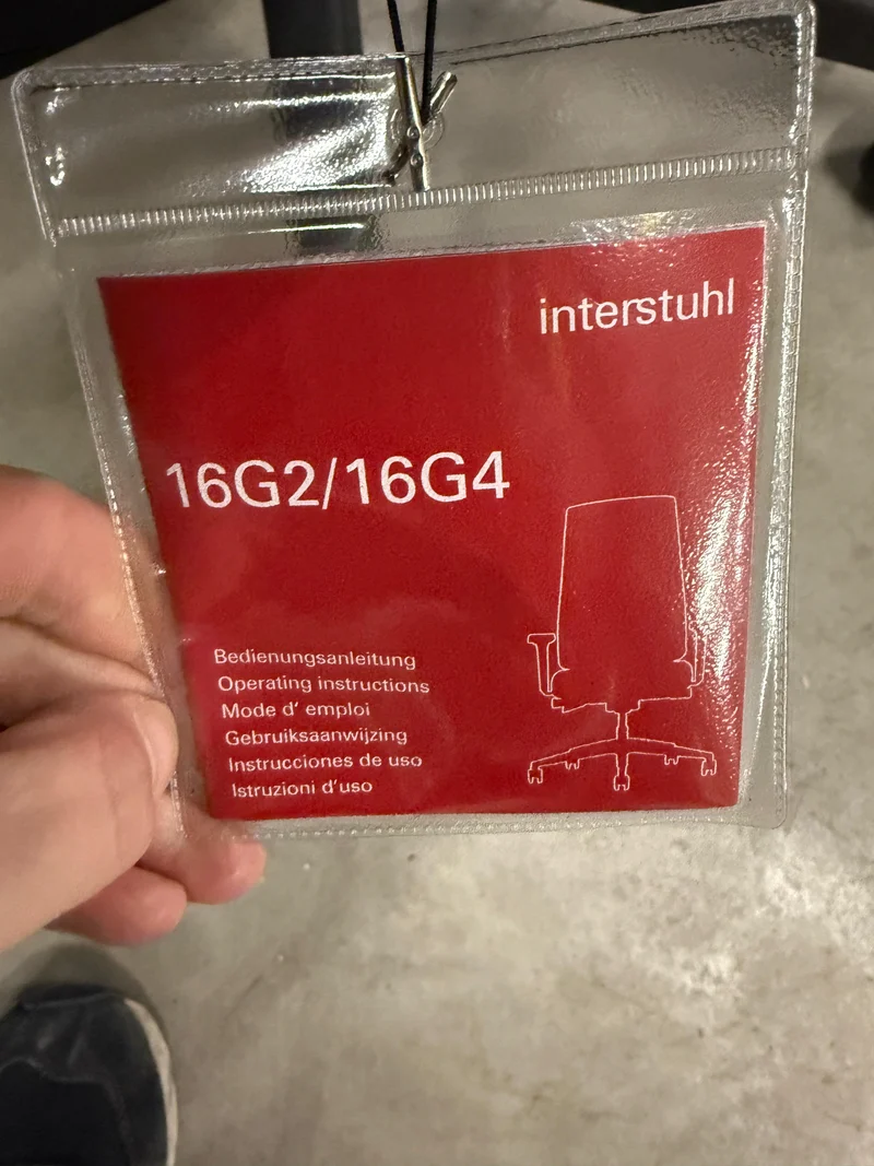 Interstuhl Goal 16G2/16G4 Bürodrehstuhl Grau