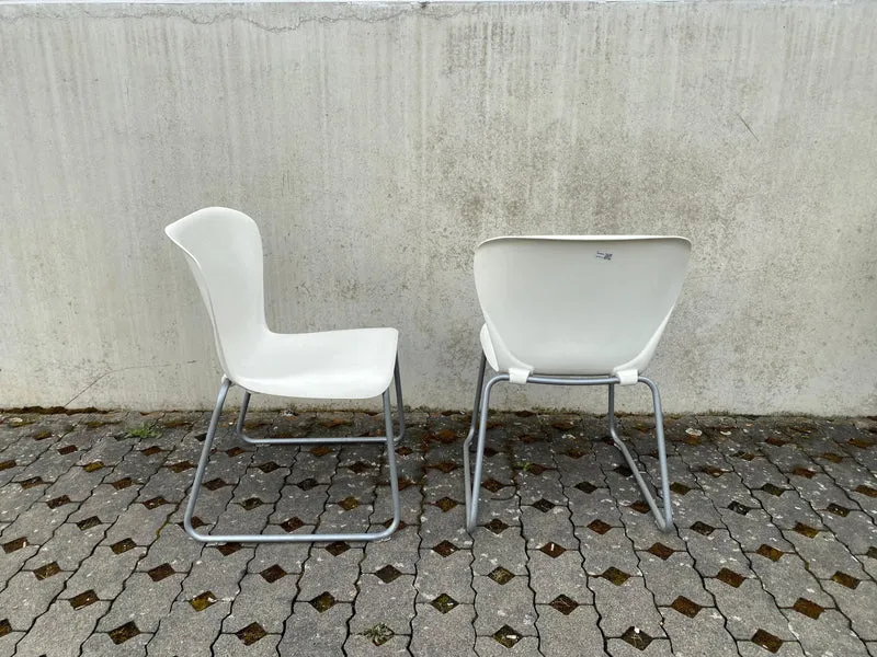 Steelcase Kantinenstuhl Weiß