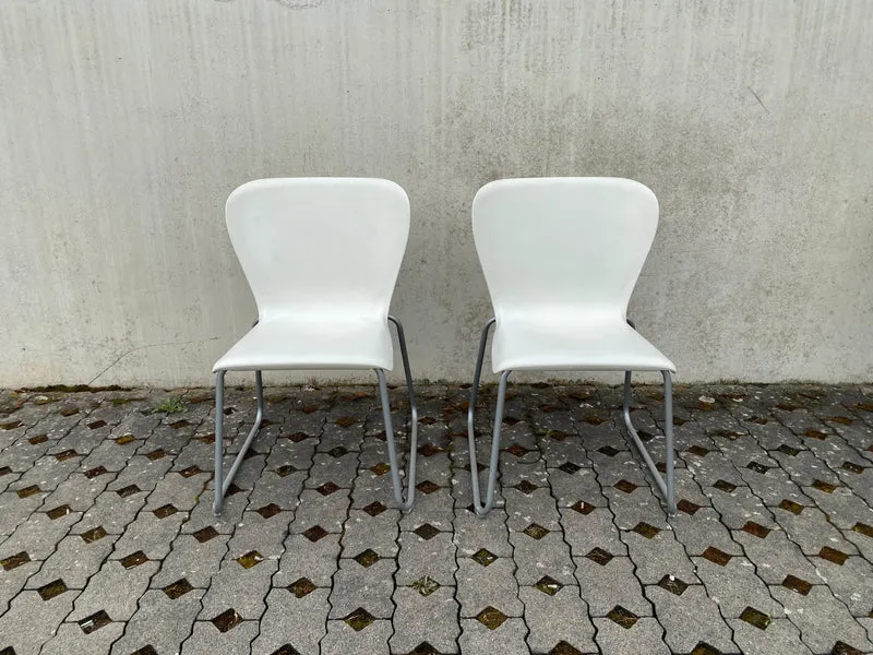 Steelcase Kantinenstuhl Weiß