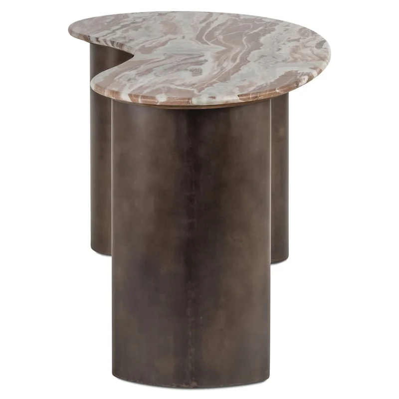 Richmond Interiors – Schreibtisch Brando Blush Beige