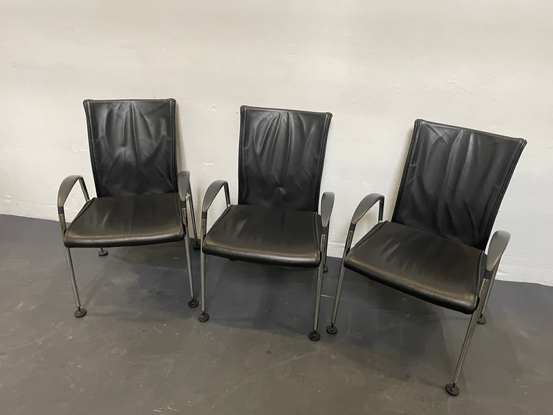 Lederstuhl Konferenzstuhl