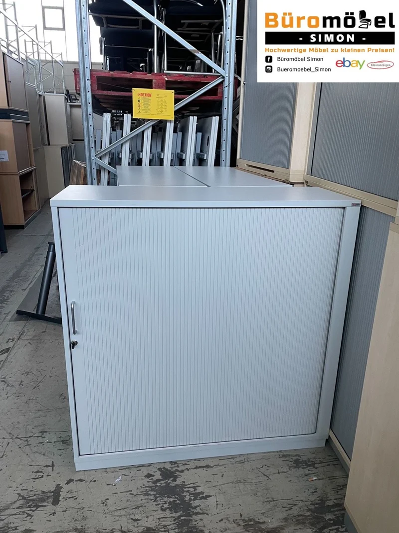 Rösch elektrisch höhenverstellbarer Schreibtisch Lichtgrau 200 x 80 cm