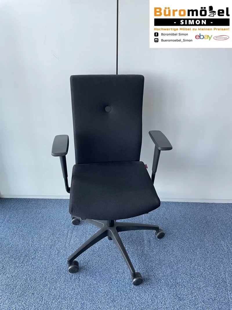 Züco Bürodrehstuhl Schwarz