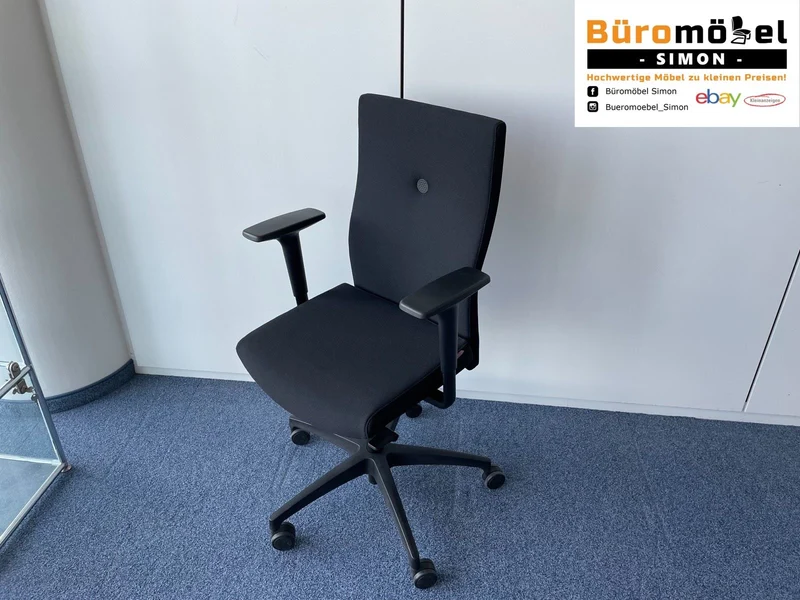 Züco Bürodrehstuhl Schwarz