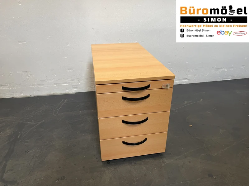 OKA Rollcontainer Buche