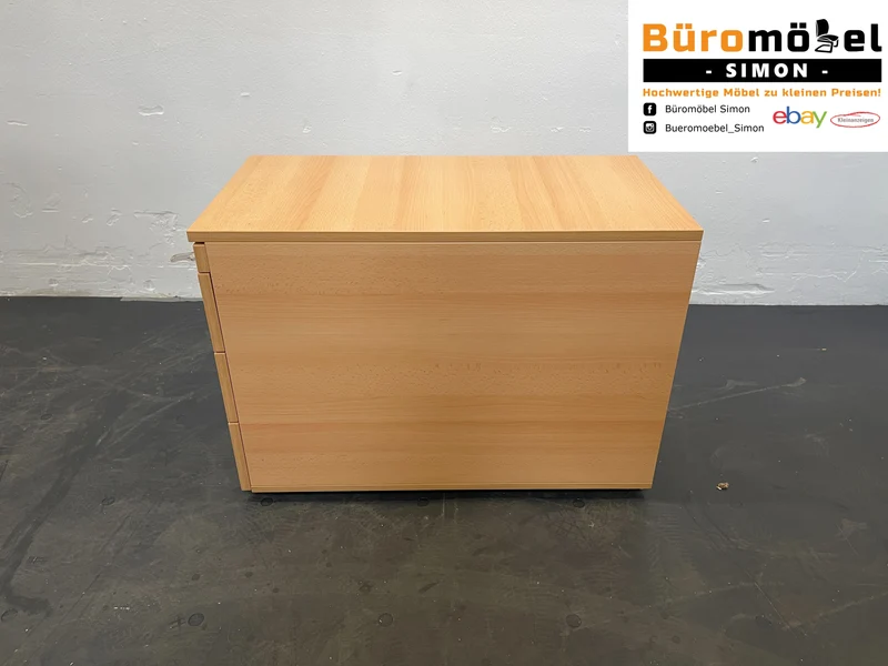 OKA Rollcontainer Buche