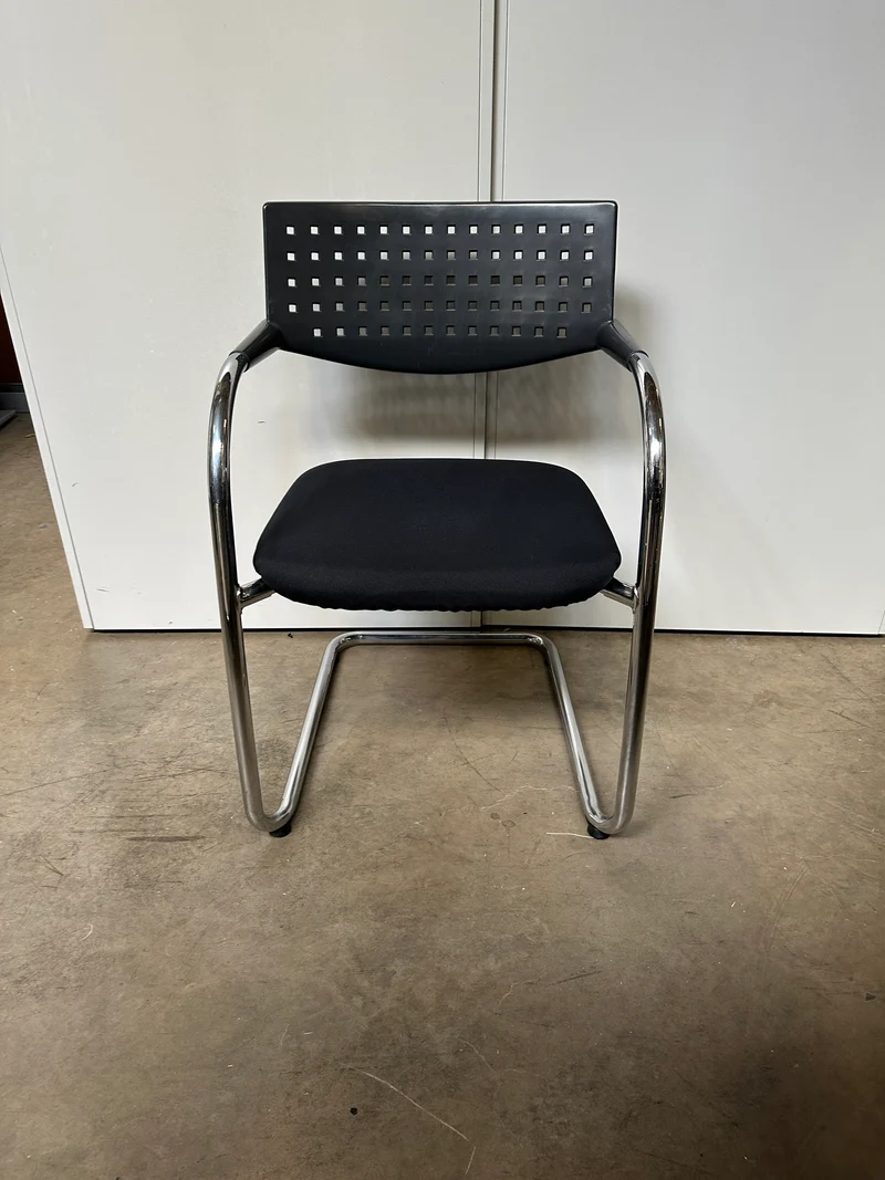 Vitra Visavis Konferenzstuhl Schwarz