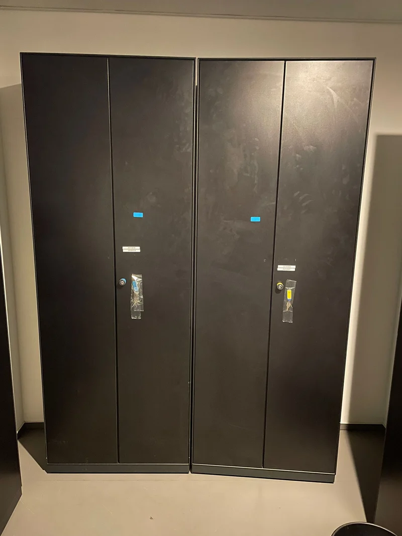 5OH Wandschrank Schwarz/Grau