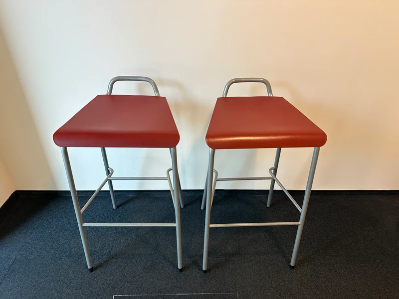 Stehhocker Tresenhocker Barhocker Rot