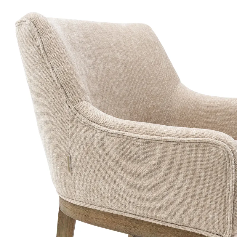 Riviera Maison Esszimmerstuhl Whistler, Beige
