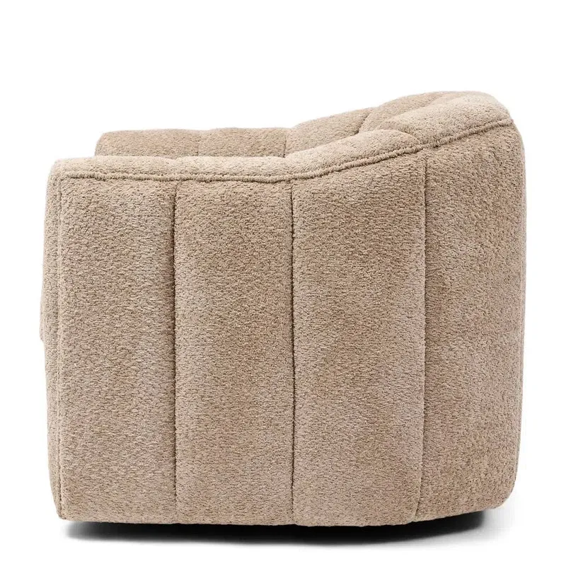 Riviera Maison Sessel St. Lewis Swivel, Soft Walnut