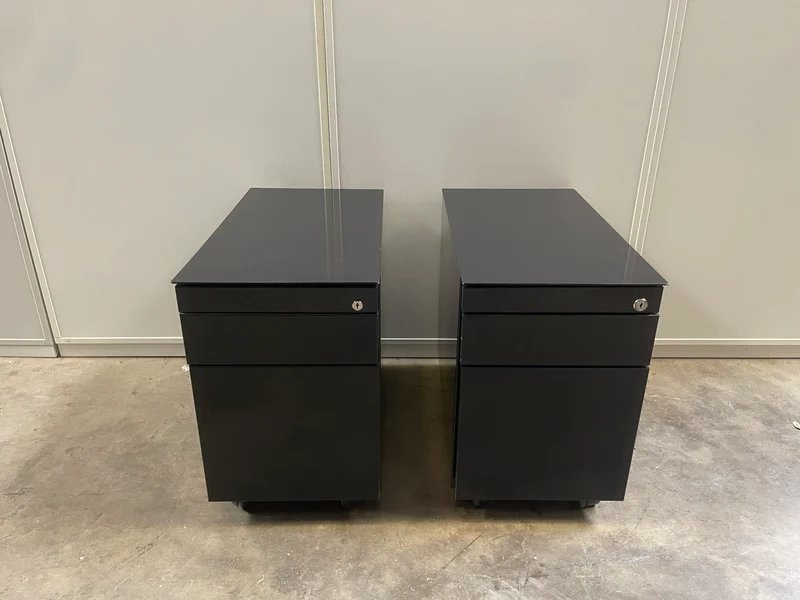 König & Neurath Rollcontainer Schwarz