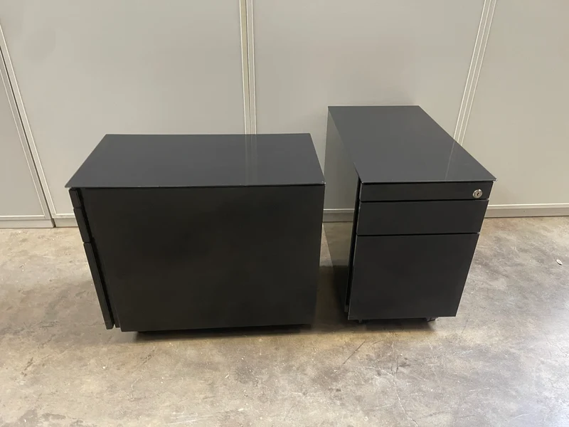 König & Neurath Rollcontainer Schwarz