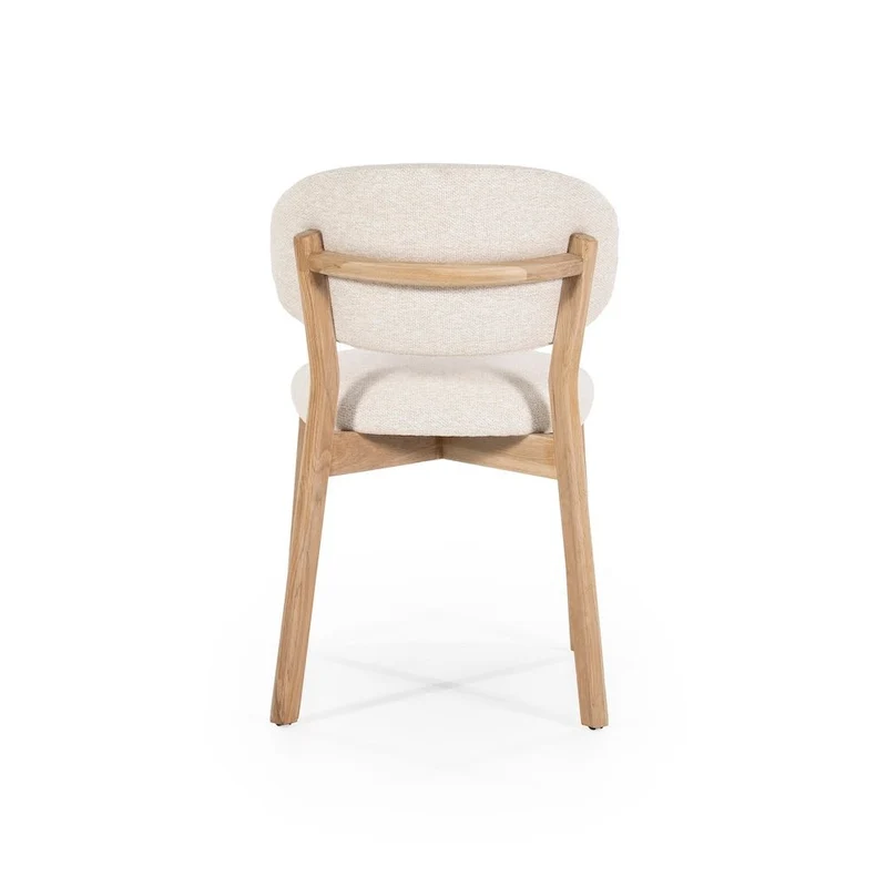 Esszimmerstuehle 4er Set Mikky Beige Polster - Eleonora
