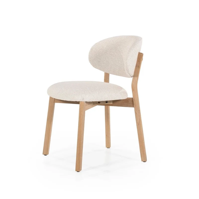 Esszimmerstuhl Mikky Beige Polster - Eleonora