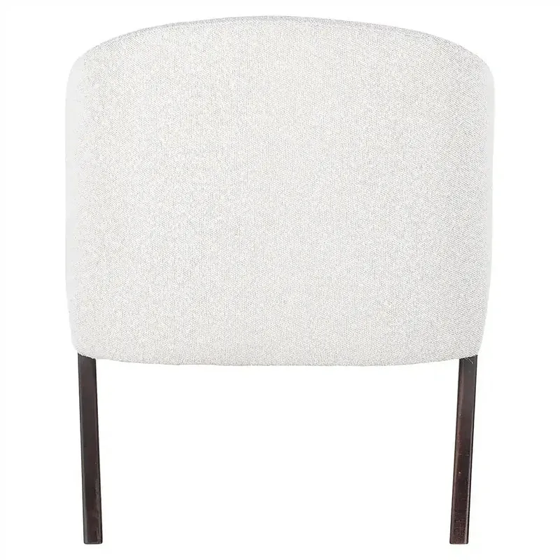 Richmond Interiors Sessel Mia weiß Bouclé (Copenhagen 900 Bouclé Weiß)