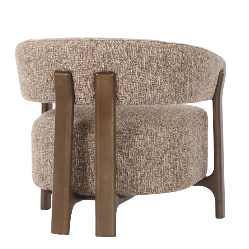 Richmond Interiors – Sessel Dalara brown tweed