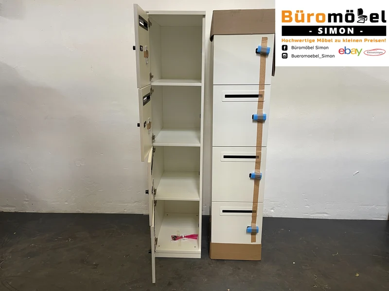 Sedus Schließfachschrank Weiß