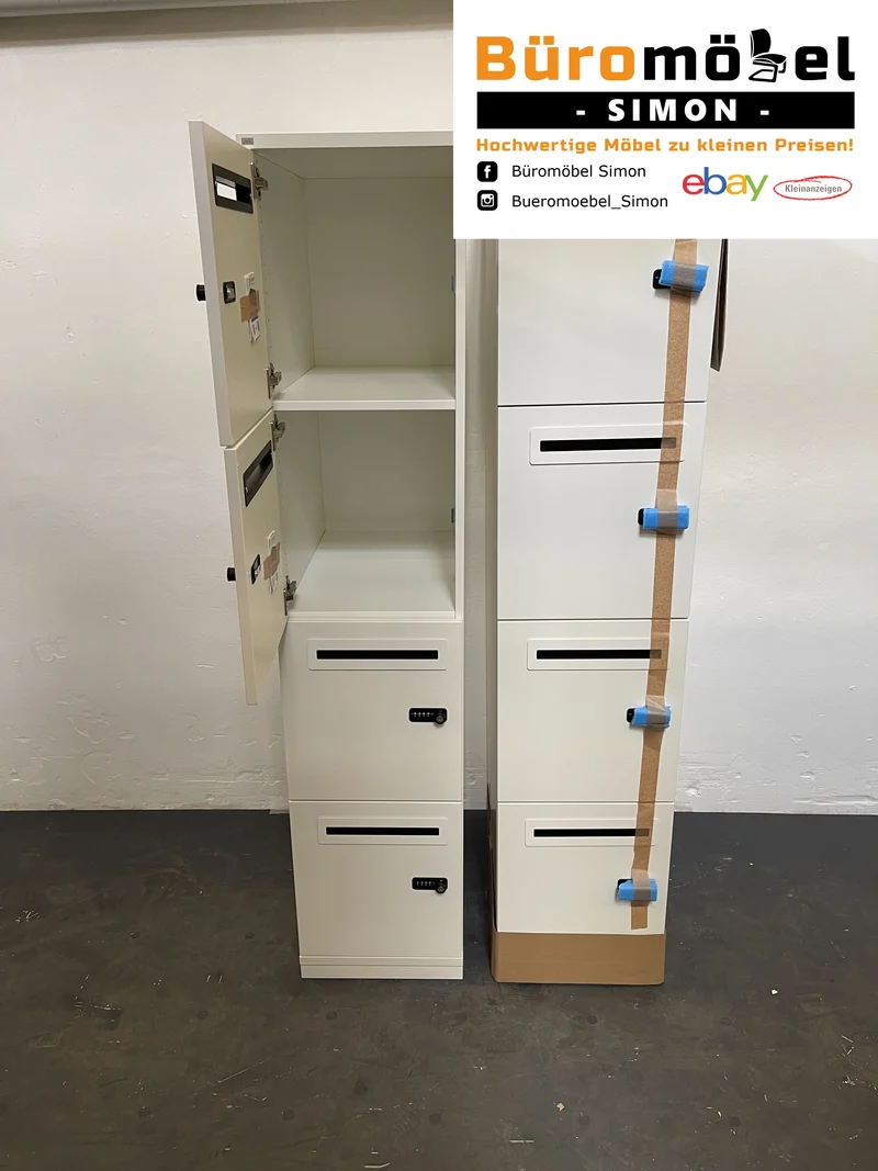 Sedus Schließfachschrank Weiß
