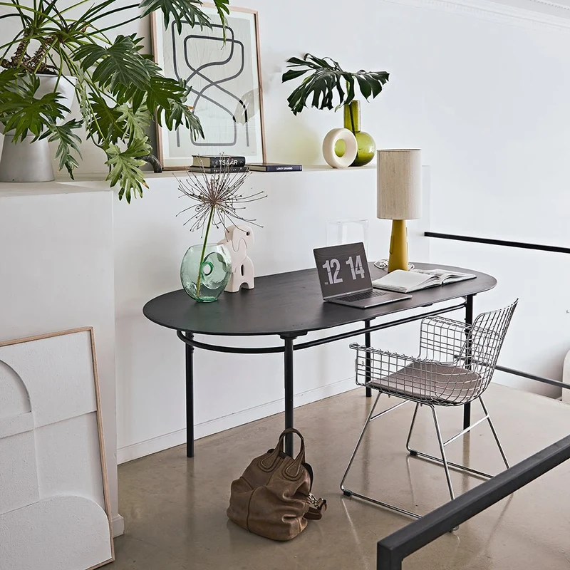 HKliving Wire Chair mit Armlehnen – Armlehnstuhl aus Metall in Schwarz, Chrom & Messing