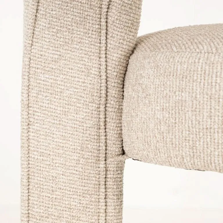Richmond Interiors Stuhl Belle – Biscotti (Brandschutz)