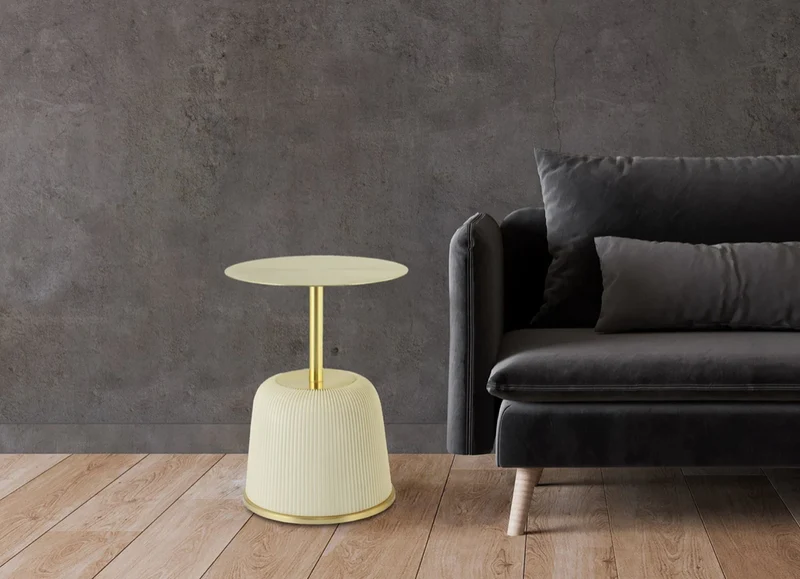 Matera Design Beistelltisch Mika Cognac