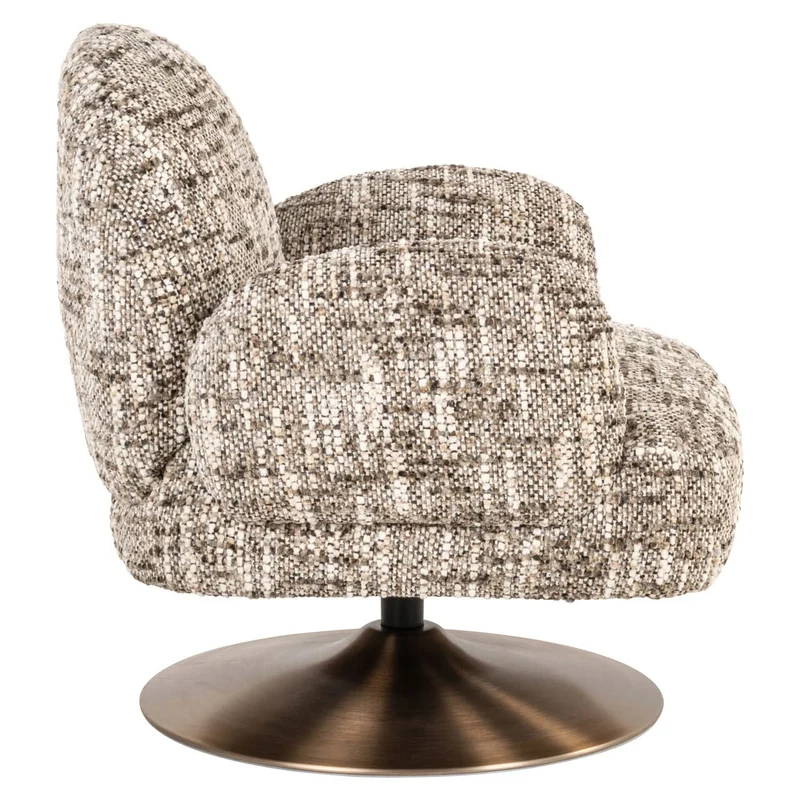 Richmond Interiors – Sessel Kagney brown omara swivel