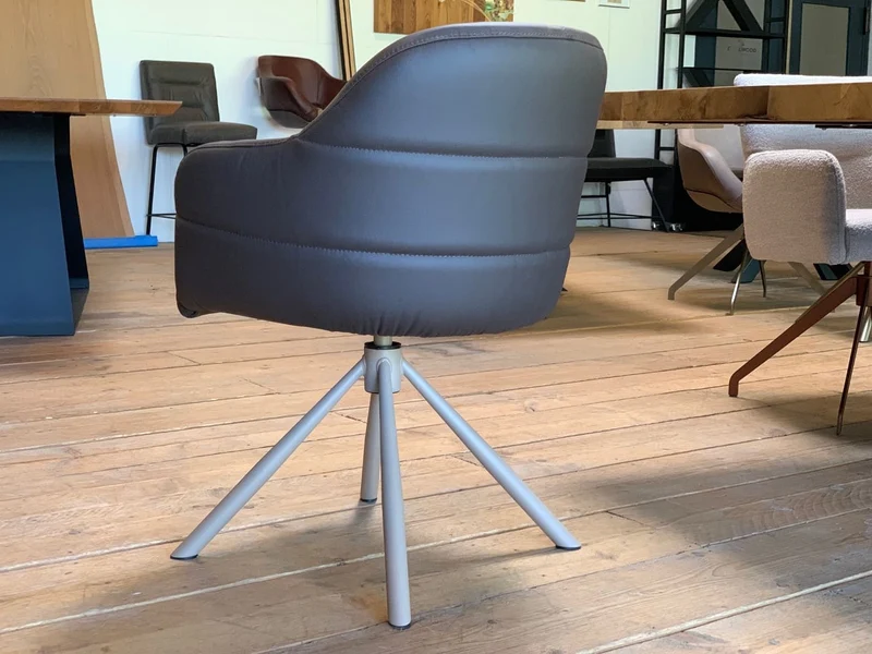 Esszimmer Leder Drehstuhl 30DS