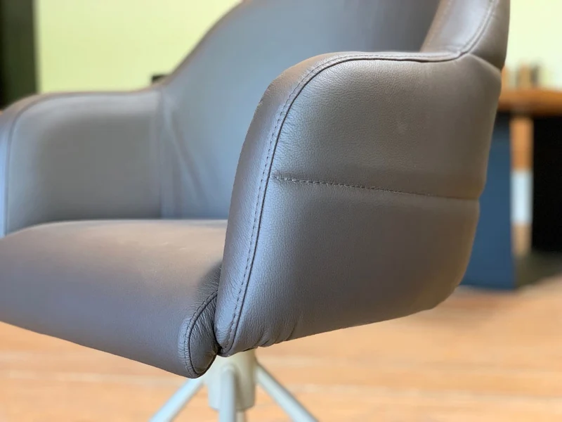 Esszimmer Leder Drehstuhl 30DS