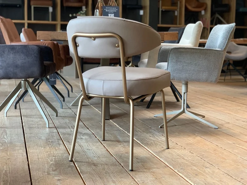 Küchenstuhl Leder modern 210