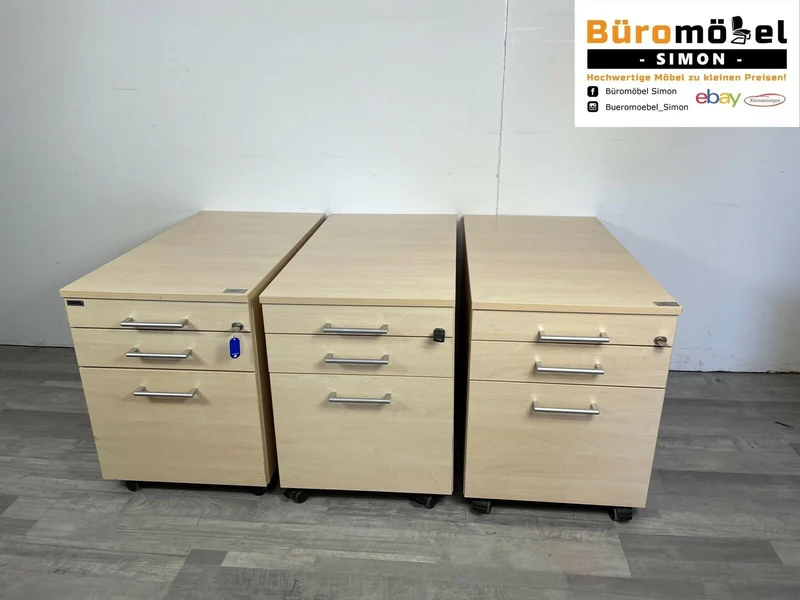 Ceka Rollcontainer Ahorn