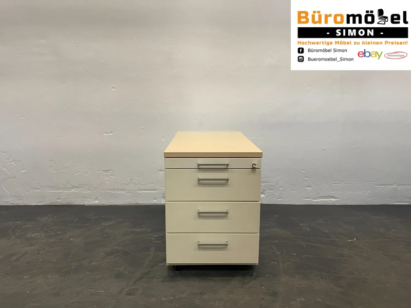 König & Neurath Rollcontainer Ahorn