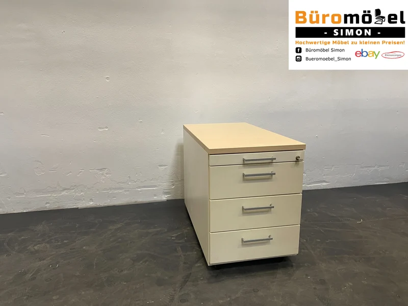 König & Neurath Rollcontainer Ahorn