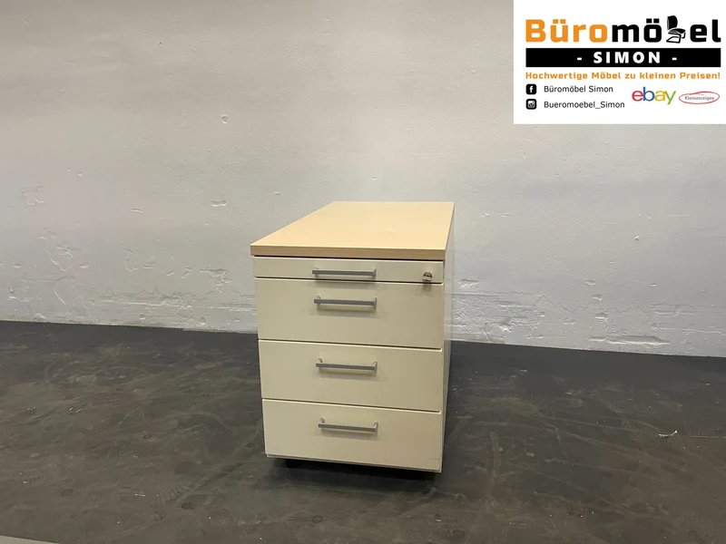 König & Neurath Rollcontainer Ahorn