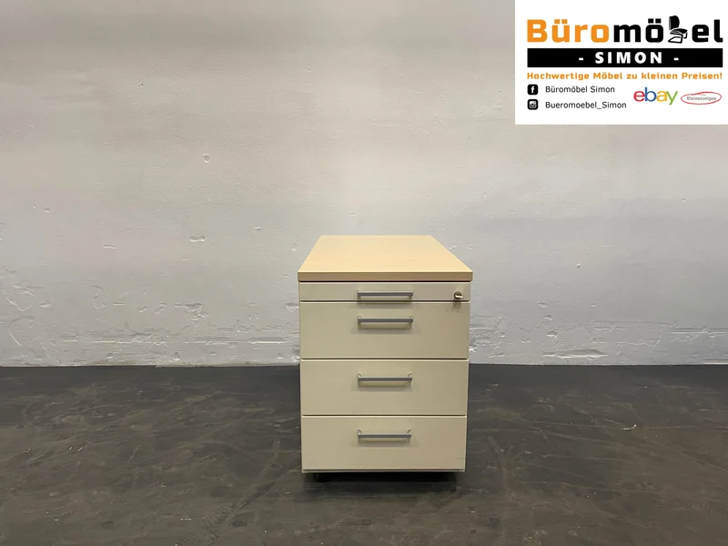 König & Neurath Rollcontainer Ahorn