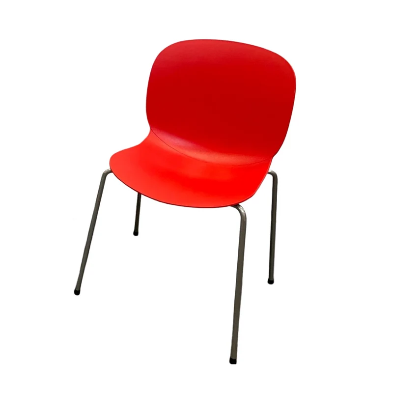Kantinenstuhl Stapelstuhl Rot