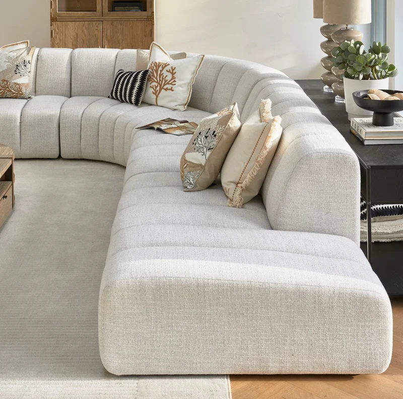 Riviera Maison Dazzle Lounger L Antique White