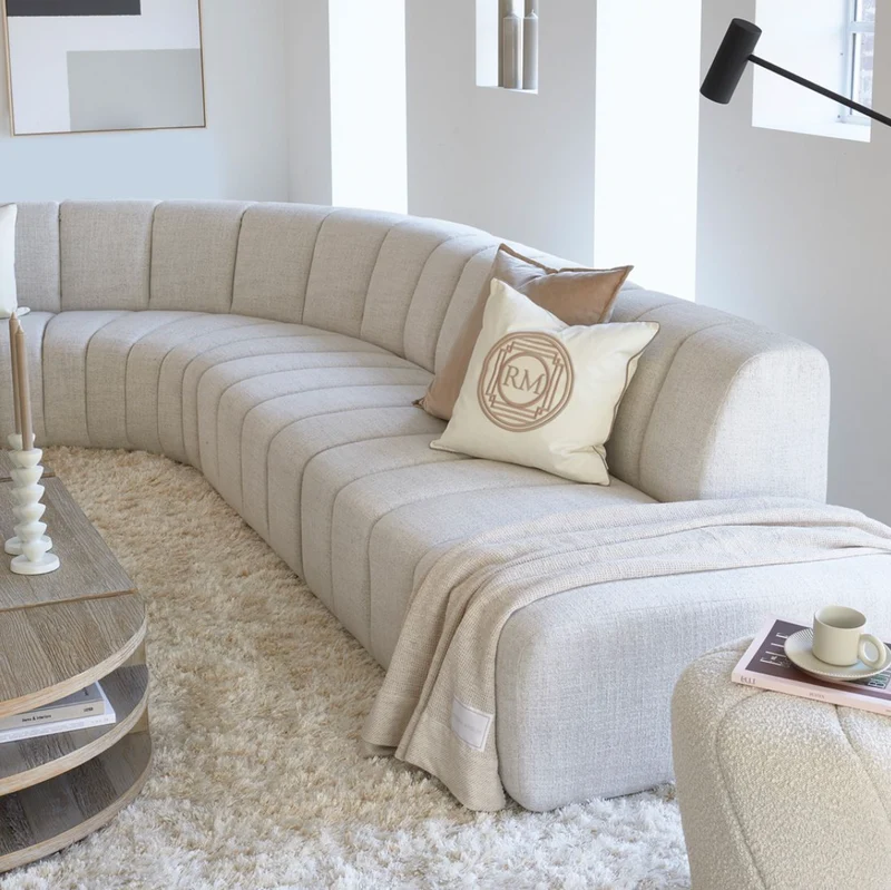 Riviera Maison Dazzle Lounger L Antique White