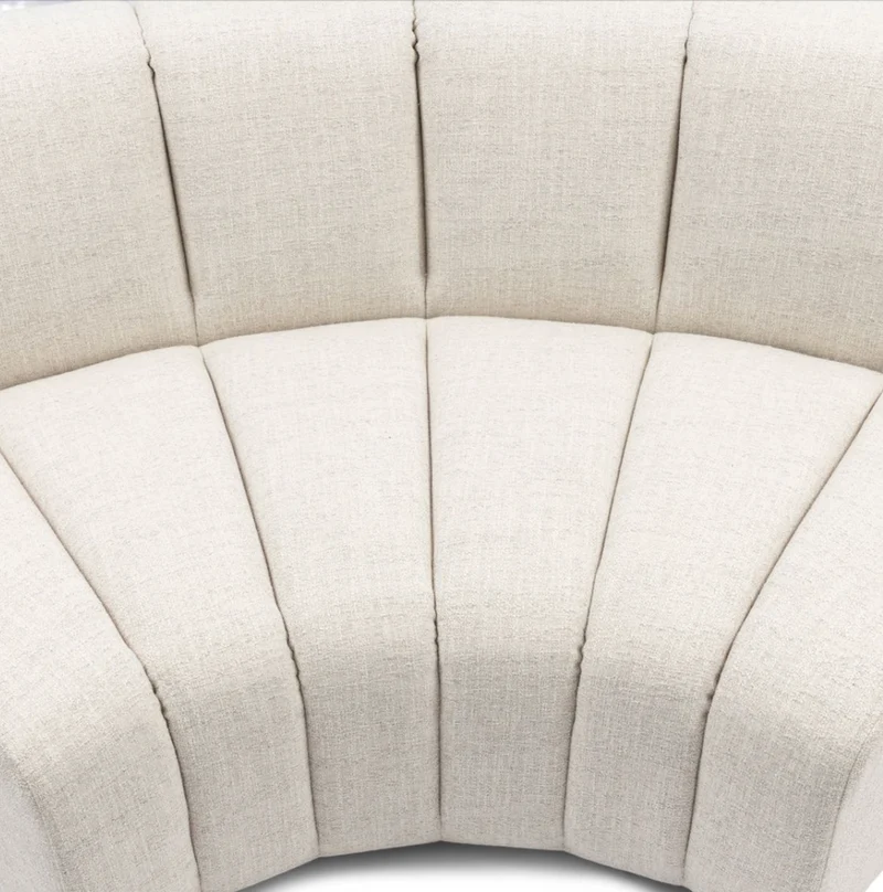 Riviera Maison Dazzle Corner Round Antique White