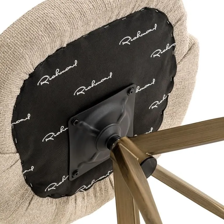 Richmond Interiors Drehstuhl Zendaya – Biscotti (Flammhemmend)