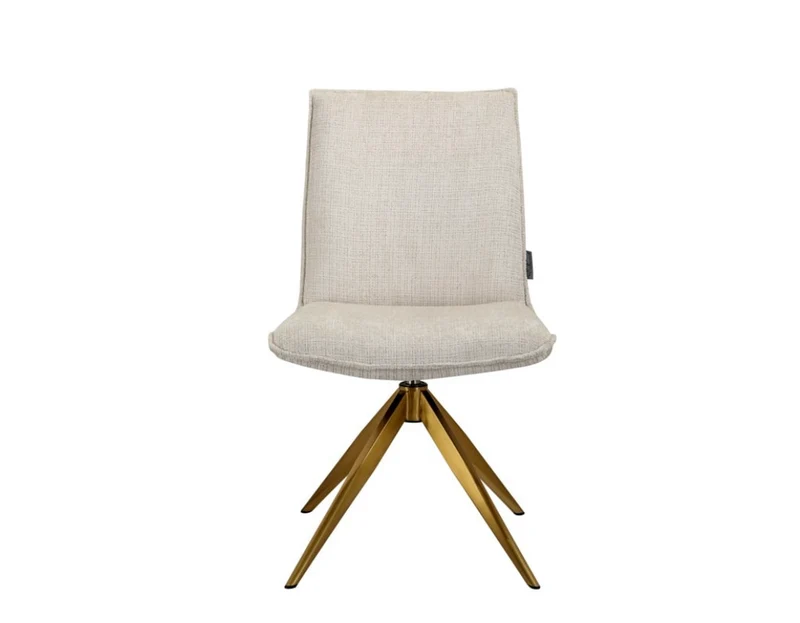 Richmond Interiors Drehstuhl Dakota beige Chenille